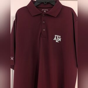 Antigua Men's Texas A&M University Legacy Pique Polo - Size Medium